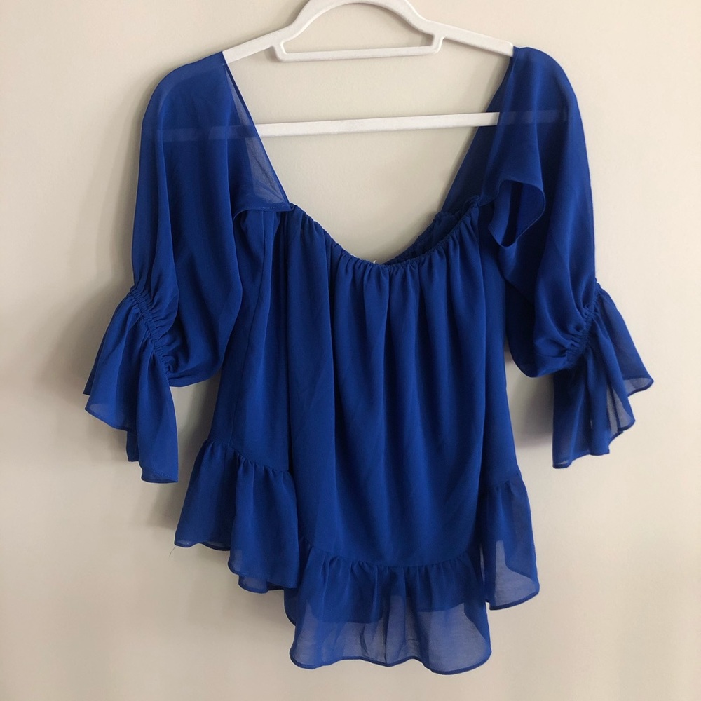 Los Angeles OTS Blouse